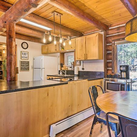 Florissant Classic Colorado Log Home With Mountain Views! מראה חיצוני תמונה