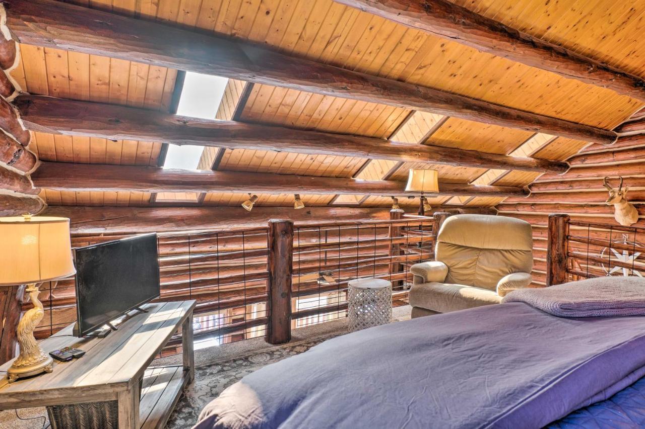 Florissant Classic Colorado Log Home With Mountain Views! מראה חיצוני תמונה