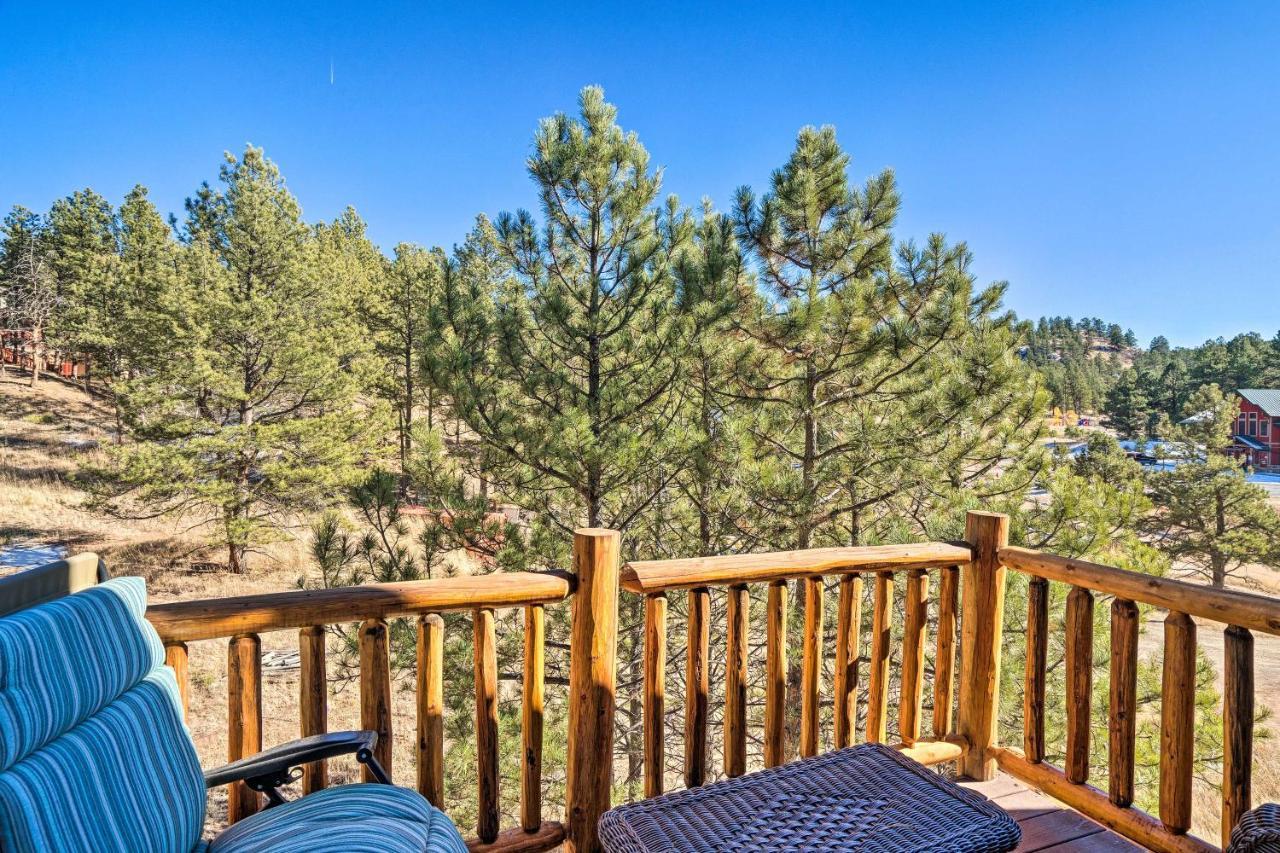 Florissant Classic Colorado Log Home With Mountain Views! מראה חיצוני תמונה