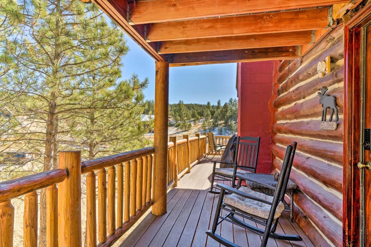 Florissant Classic Colorado Log Home With Mountain Views! מראה חיצוני תמונה