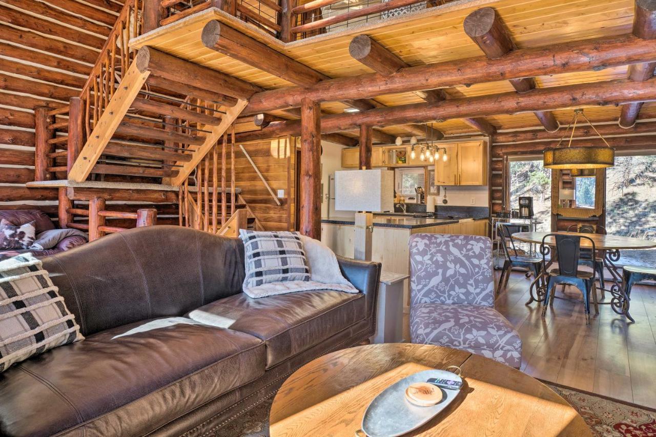 Florissant Classic Colorado Log Home With Mountain Views! מראה חיצוני תמונה